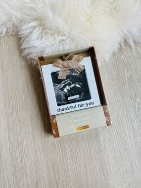 Kat & Milo Sonogra Ornament